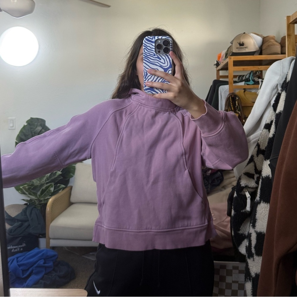 Lululemon Scuba Oversized Side-Slit Hoodie Size XS/S - Picture 4 of 11